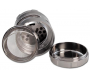 Grinder Τρίφτης με Παράθυρο Ασημί 62mm - 4 Parts - Τιμή: 16,90€