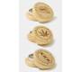 Grinder Τρίφτης  Ξύλινο Amsterdam 50mm - 2 Parts - Τιμή: 7,30€