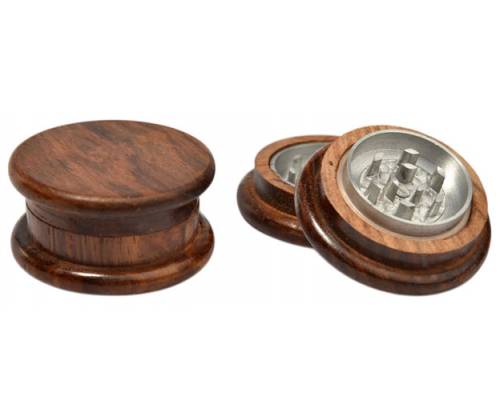 Grinder Τρίφτης  Ξύλινος - Μεταλλικός 60mm - 2 Parts - Τιμή: 5,90€