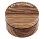 Champ Grinder Τρίφτης Πλαστικός «Wood» 55mm - 2 Parts - Τιμή: 4,70€