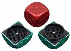 Grinder Τρίφτης Ζαρι Dice Color 48mm - 2 Parts