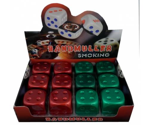 Grinder Τρίφτης Ζαρι Dice Color 48mm - 2 Parts - Τιμή: 3,90€