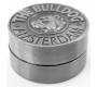 The Bulldog Amsterdam Grinder Μεταλλικό Ασημί 40mm - 2 Parts - Τιμή: 10,00€