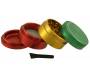Hammercraft Grinder Rasta 63mm Aluminum - 4 Parts -  Price: 16,90€