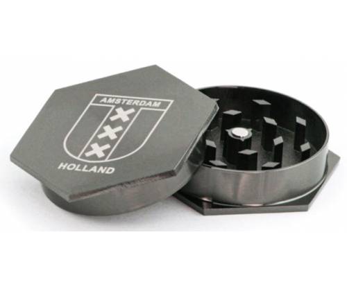 Grinder 50mm Hexagon XXX Holland - 2 Parts -  Price: 6,50€