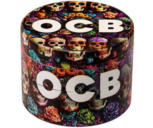 OCB Grinder «Bunt» 43mm - 4 Parts Various Designs. - Price: 16,50€