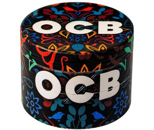 OCB Grinder «Bunt» 43mm - 4 Parts Various Designs. - Price: 16,50€