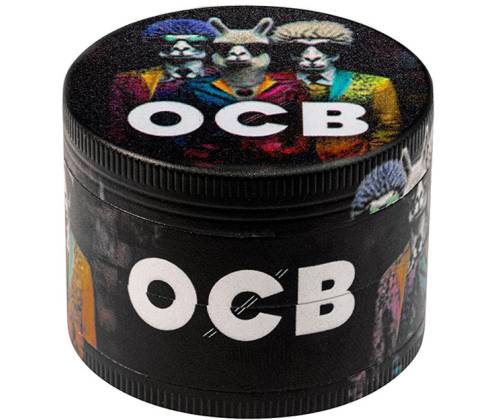 OCB Grinder «Bunt» 43mm - 4 Parts Various Designs. - Price: 16,50€