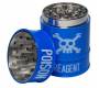 Grinder Metallic Toxic Poison 45mm - Blue 3 Parts -  Price: 5,90€