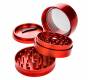Hammercraft X RAW Grinder Τρίφτης Αλουμινίου Medium 56mm - 4 Parts Red - Τιμή: 20,00€