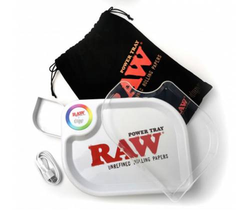 Raw Rolling Tray Δίσκος x ilmyo Power LED+Charging - Mobile App (28x21cm) - Τιμή: 129,90€