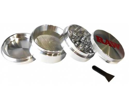 RAW Grinder Τρίφτης Αλουμινίου 56mm - 4 Parts - Τιμή: 19,20€