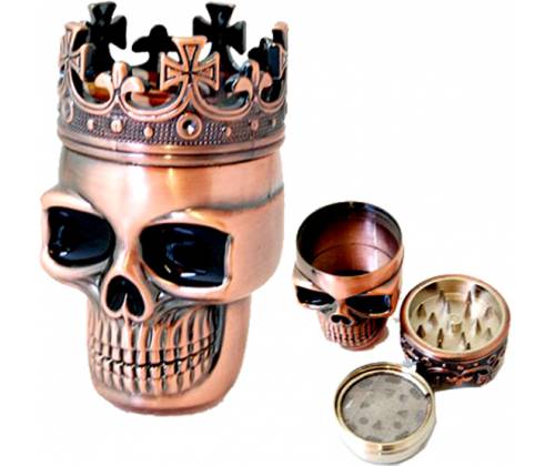Grinder Τρίφτης King Skull 45mm - 3 Parts - Τιμή: 10,80€