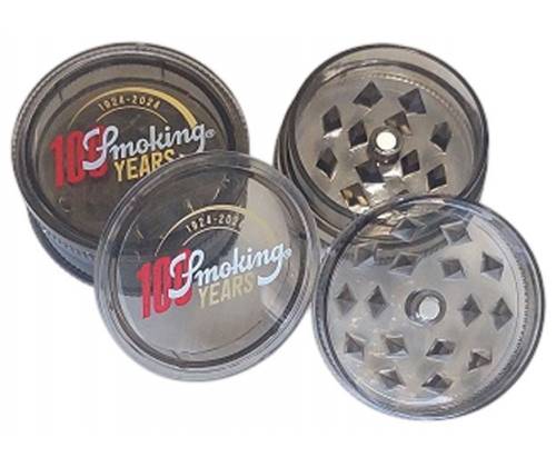 Smoking Grinder Τρίφτης Πλαστικός Black 100 Years 45mm - 2 Parts - Τιμή: 2,00€