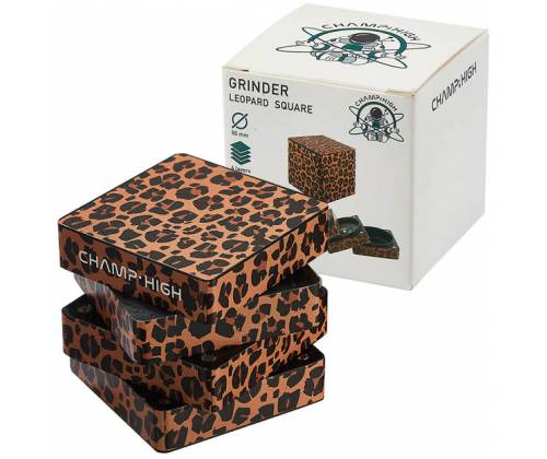 Champ Grinder Τρίφτης Tiger Square - 4 Parts - Τιμή: 22,90€