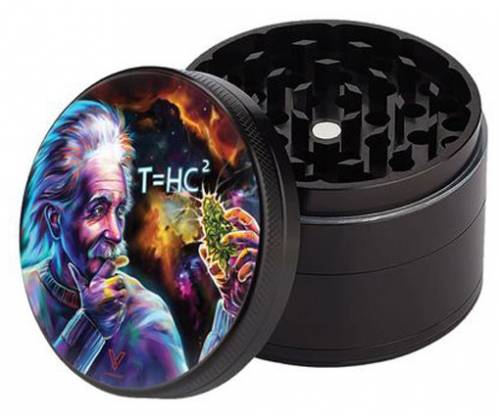 V-Syndicate Grinder Einstein T-HC2 Black Hole 50mm Aluminum - 4 Parts -  Price: 16,90€