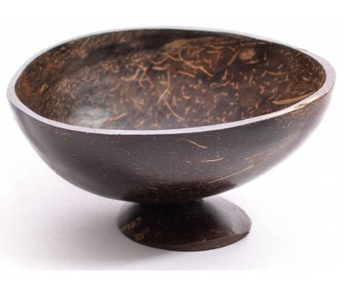 Μπολ Καρύδας με Βάση - Mixing Coconut Bowl with Stand  90-110mm - Τιμή: 4,90€