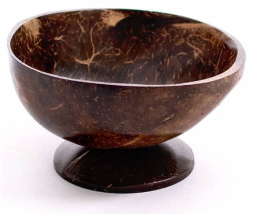 Μπολ Καρύδας με Βάση - Mixing Coconut Bowl with Stand  80-90mm - Τιμή: 4,70€