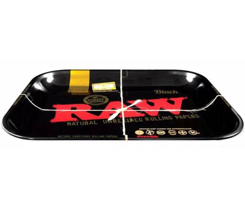 Raw Rolling Tray Tray Black Large (27x33cm) -  Price: 10,60€