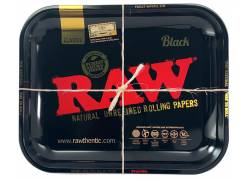 Raw Rolling Tray Δίσκος Black Medium (27x33cm)