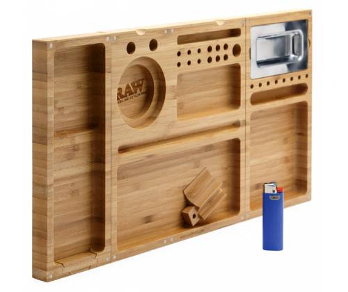 Raw Bambo Triple Flip Rolling Tray Tray (50x26,5cm) -  Price: 65,00€