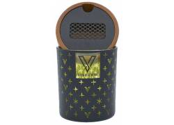 V-Syndicate SmartStash - Δοχείο Αποθήκευσης με Grinder και Θήκη (Small) 60mm - High End Yellow