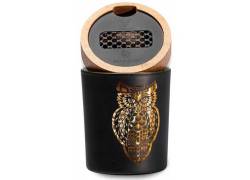 V-Syndicate SmartStash - Δοχείο Αποθήκευσης με Grinder και Θήκη (Medium) 70mm - Owllusion Orange