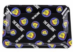 The Bulldog Rolling Tray Δίσκος Pattern Μαύρος Mini (12x18cm)