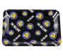 The Bulldog Rolling Tray Δίσκος Pattern Μαύρος Mini (12x18cm) - Τιμή: 3,90€