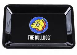 The Bulldog Rolling Tray Δίσκος Μαύρος Mini (12x18cm)