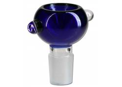 Γυάλινο Bowl για Bong Οβαλ - Μπλε SG14