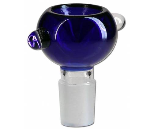 Γυάλινο Bowl για Bong Οβαλ - Μπλε SG18 - Τιμή: 8,70€