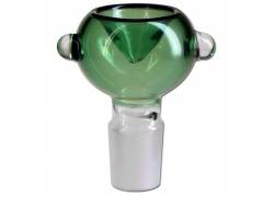 Γυάλινο Bowl για Bong Οβαλ - Πράσινο SG14