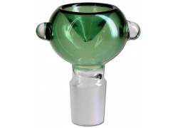 Γυάλινο Bowl για Bong Οβαλ - Πράσινο SG18