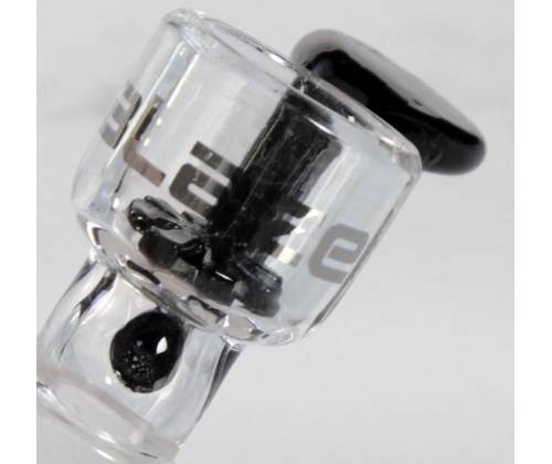 Γυάλινο Bowl για Bong με Λαβή και Γυάλινη Σίτα - Μαύρο SG14 - Τιμή: 9,30€