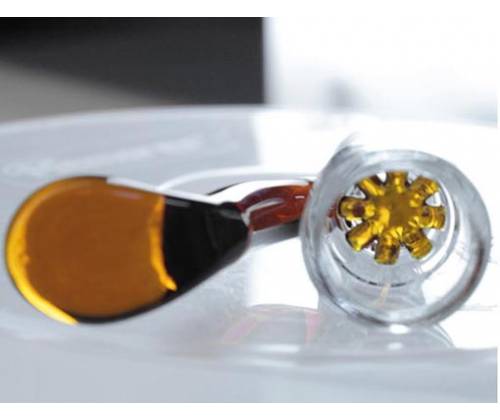 Γυάλινο Bowl για Bong με Λαβή και Γυάλινη Σίτα - Κόκκινο SG18 - Τιμή: 9,30€