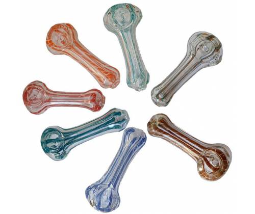 Χειροποίητη Γυάλινη Πίπα Spoon Pipe - 7cm - Τιμή: 5,90€