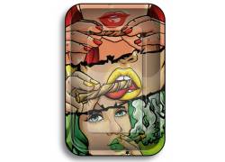 Rolling Tray Δίσκος Lick and Smoke (17x27cm)