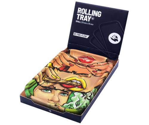 Rolling Tray Δίσκος Lick and Smoke (17x27cm) - Τιμή: 7,50€
