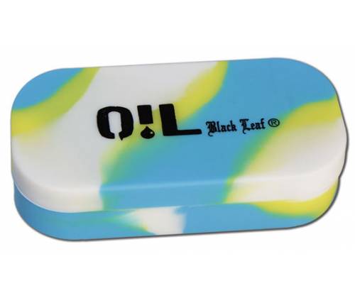 Θήκη Σιλικόνης Black Leaf Oil Jar με 7 Θέσεις Αποθήκευσης - 6x4ml & 1x10ml - Τιμή: 7,40€