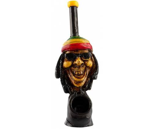 Πίπα Amsterdam | Rasta Man Pipe - 12cm - Τιμή: 13,90€