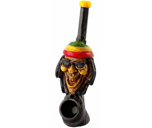 Πίπα Amsterdam | Rasta Man Pipe - 12cm - Τιμή: 13,90€