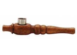 Ξύλινη Πίπα Hemp Καφέ 2 Rings - 11cm