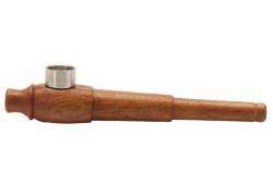 Ξύλινη Πίπα Hemp Καφέ Steps - 11cm