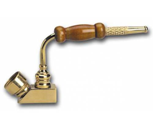 Μεταλλική Πίπα Καπνού Standing Bend Pipe - 13cm - Τιμή: 7,40€