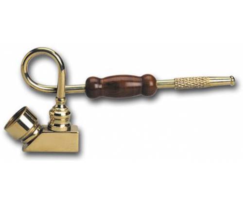 Μεταλλική Πίπα Καπνού Standing Special Cycle Bend Pipe - 14cm - Τιμή: 7,90€