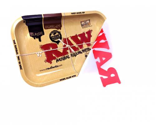 Raw Rolling Tray Δίσκος Small & Cover Κάλυμμα Σιλικόνης (17x27cm) - Τιμή: 9,80€