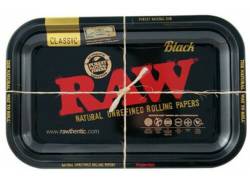 Raw Rolling Tray Δίσκος Small Black (17x27cm)