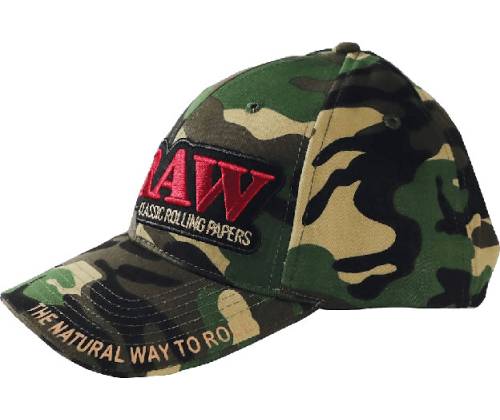RAW Hat Καπέλο Camo με Poker - One Size - Τιμή: 8,50€
