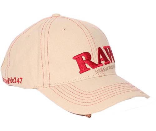 RAW Hat Καπέλο Μπεζ με Poker - One Size - Τιμή: 8,50€